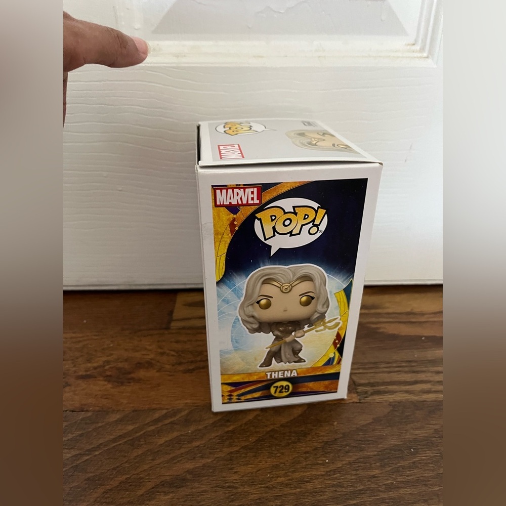 Funko Eternals Thena Vinyl Figure with Gold and Silver Accents 729 - Picture 5 of 9